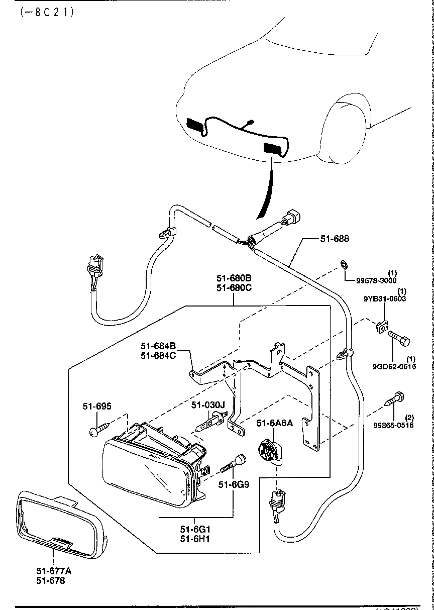 Front Combination Lamps