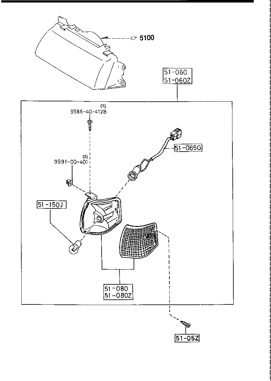 Front Combination Lamps