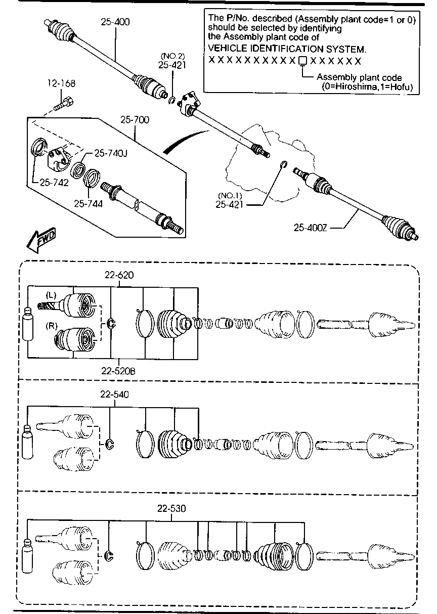 Front Drive Shafts