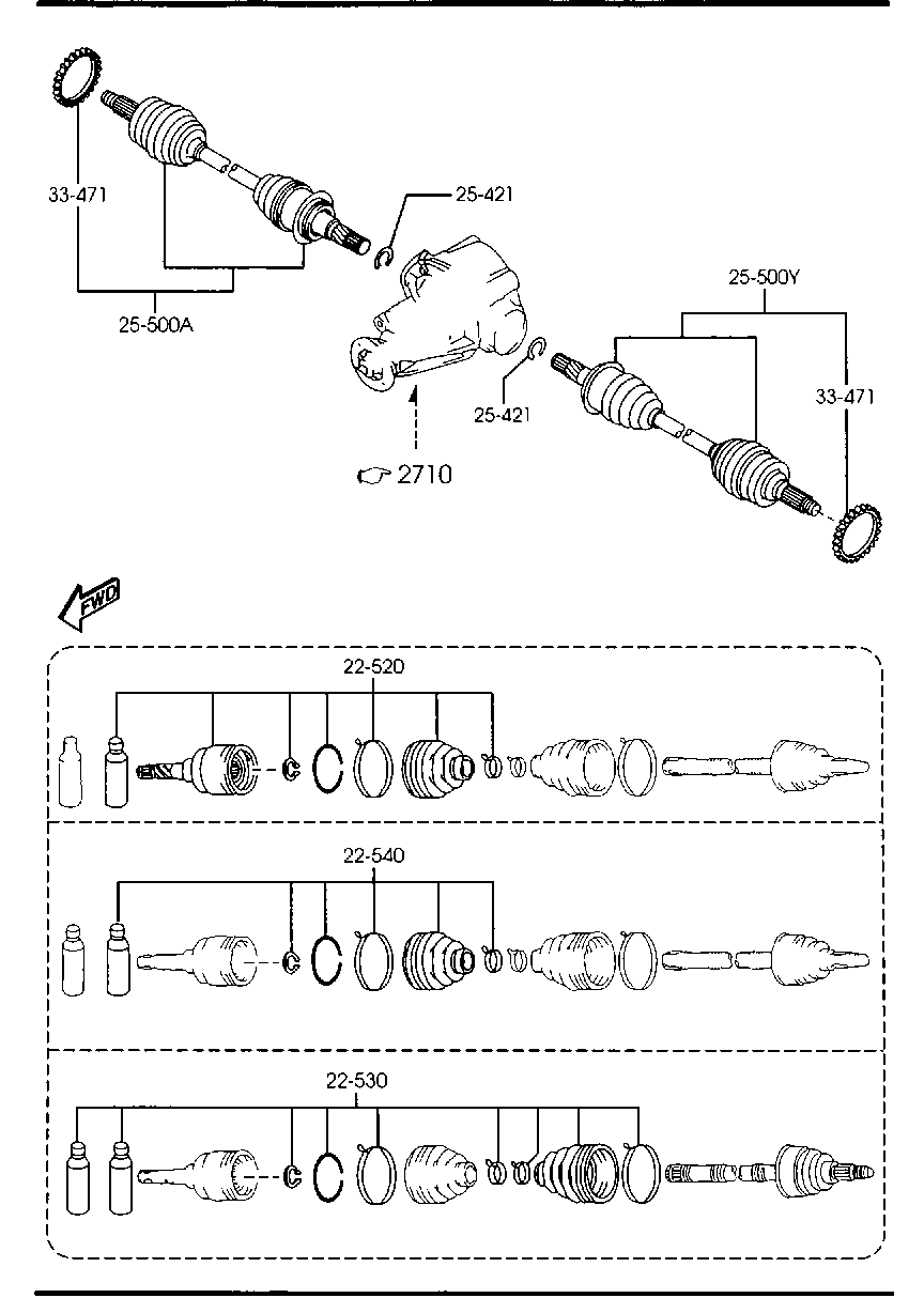 Rear Drive Shaft