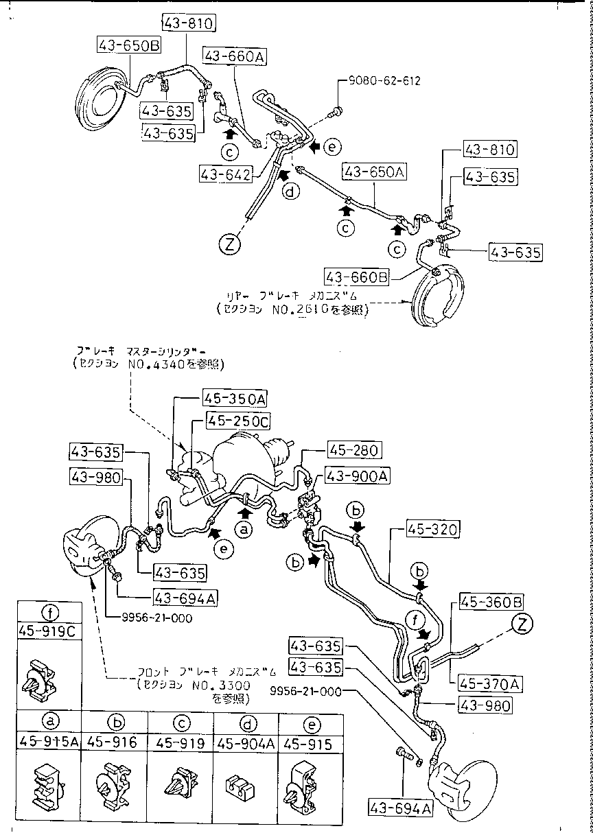 Brake Pipings