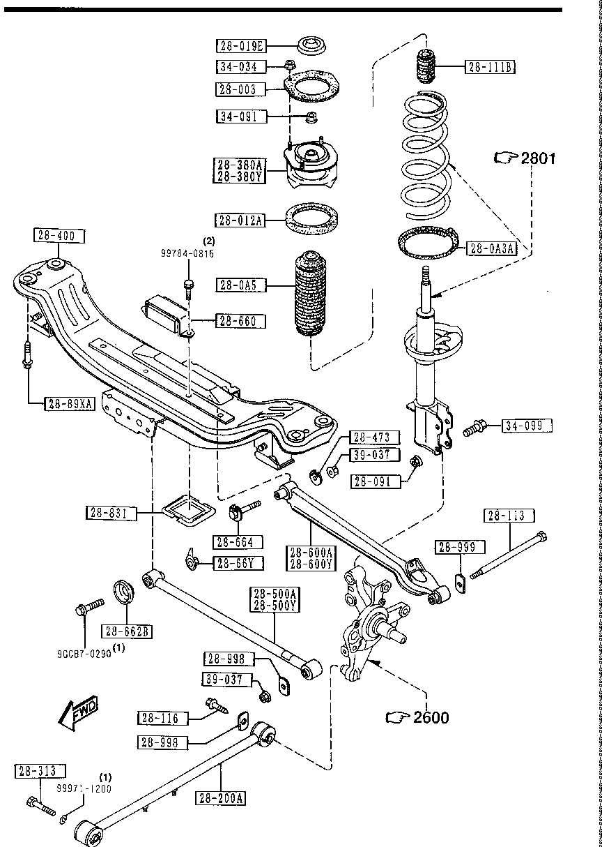 Rear Suspension Mechanisms