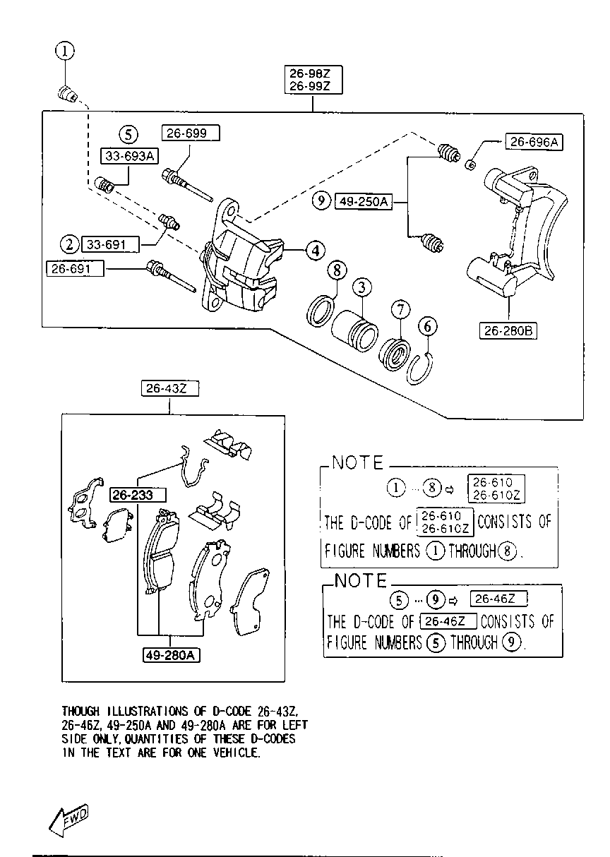 Rear Brake Mechanisms