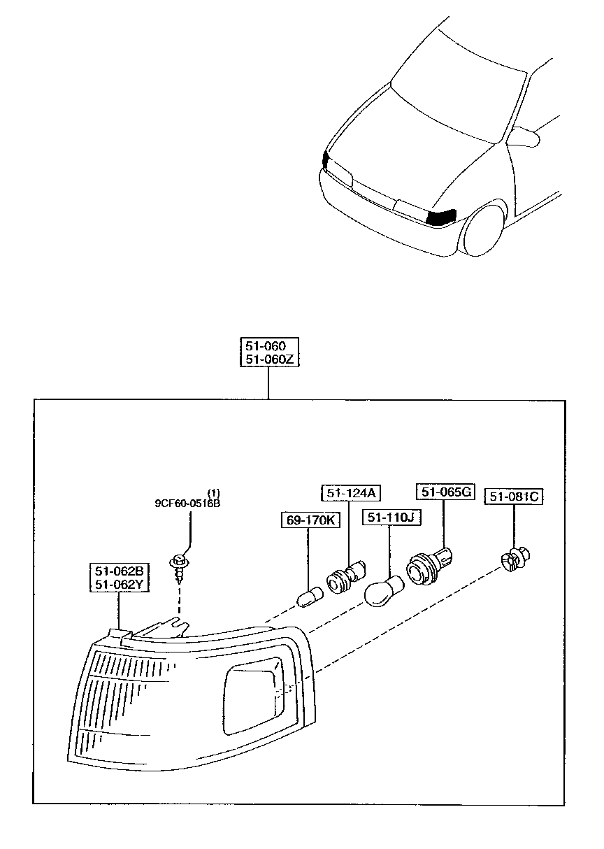 Front Combination Lamps