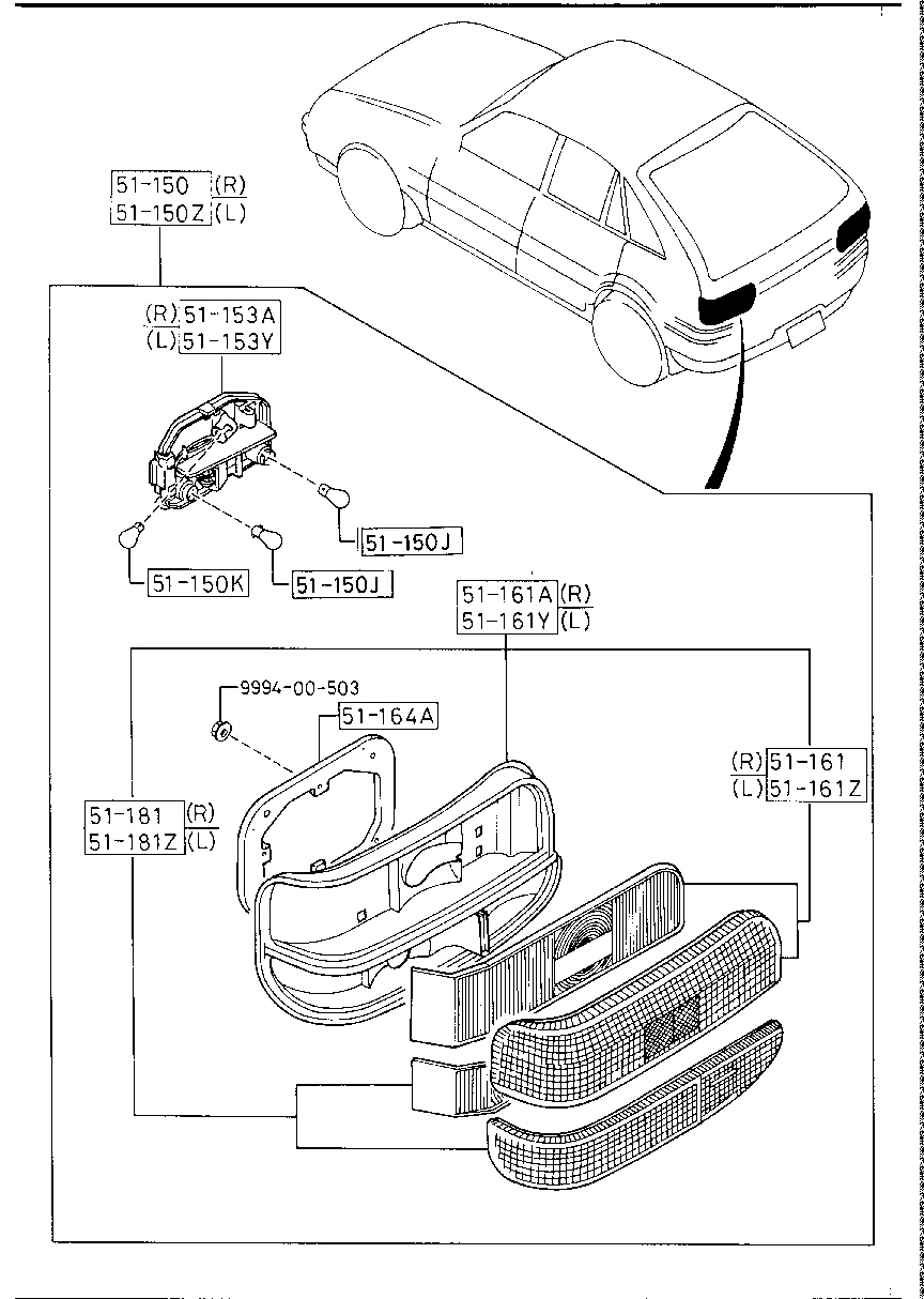 Rear Combination Lamps