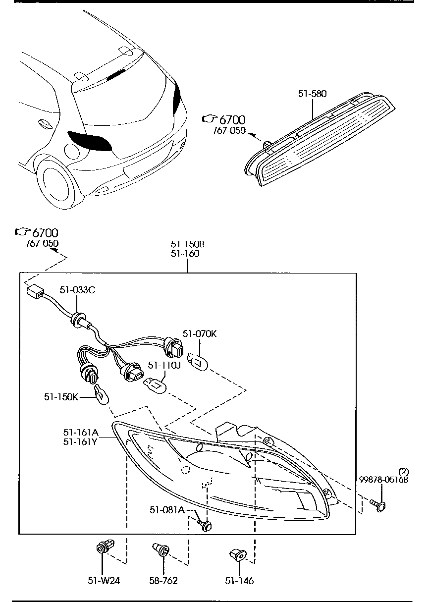 Rear Combination Lamps