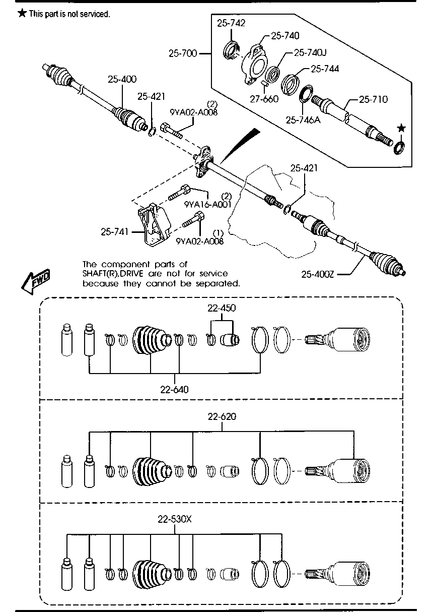 Front Drive Shafts
