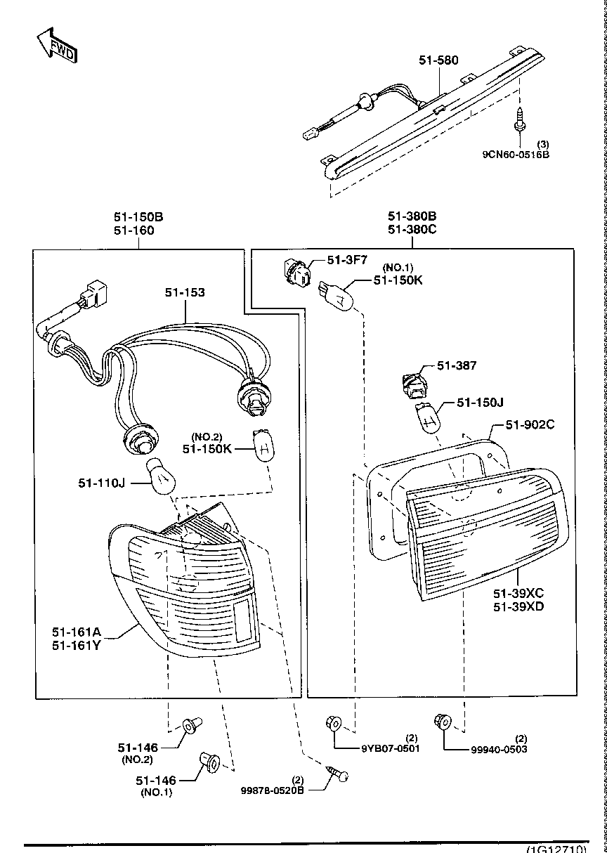 Rear Combination Lamps