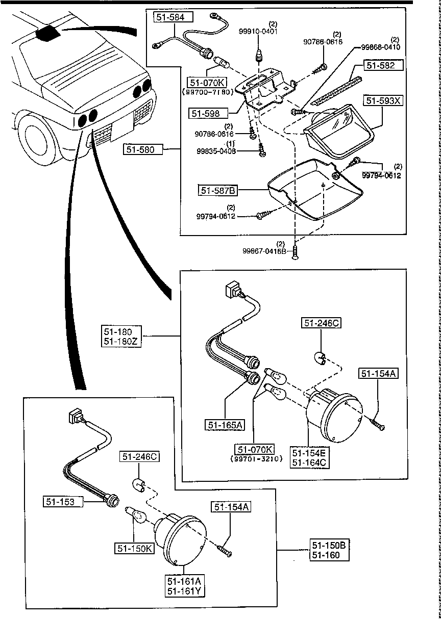 Rear Combination Lamps