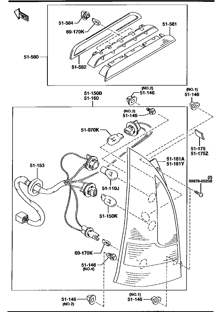 Rear Combination Lamps