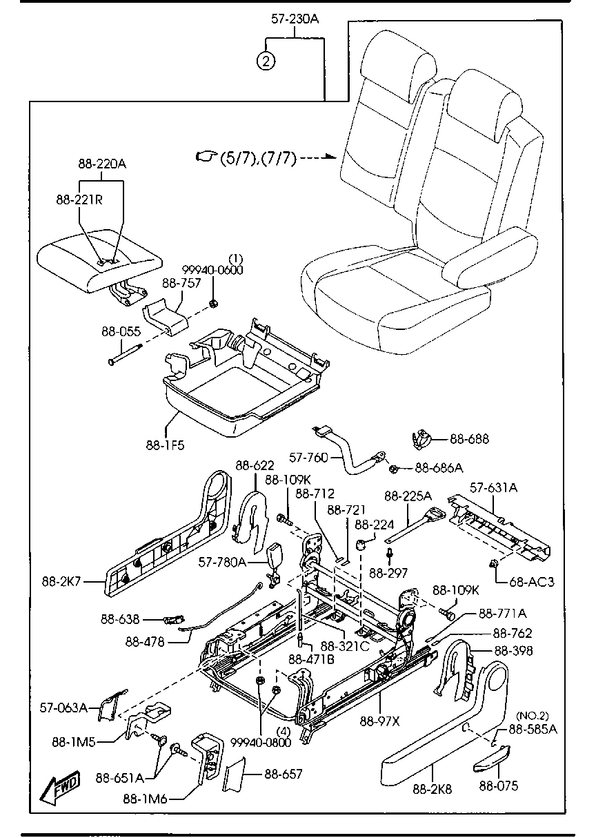 Rear Seat