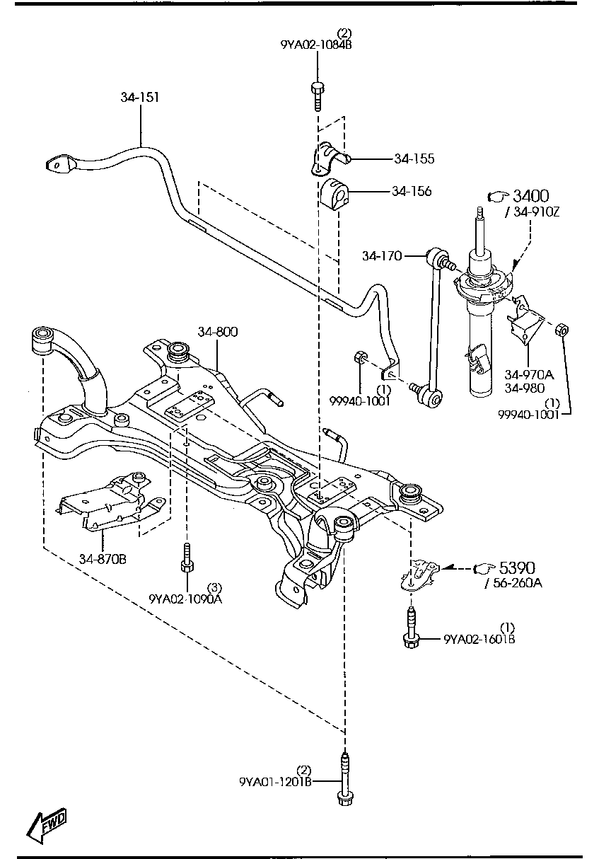 Crossmember & Stabilizer