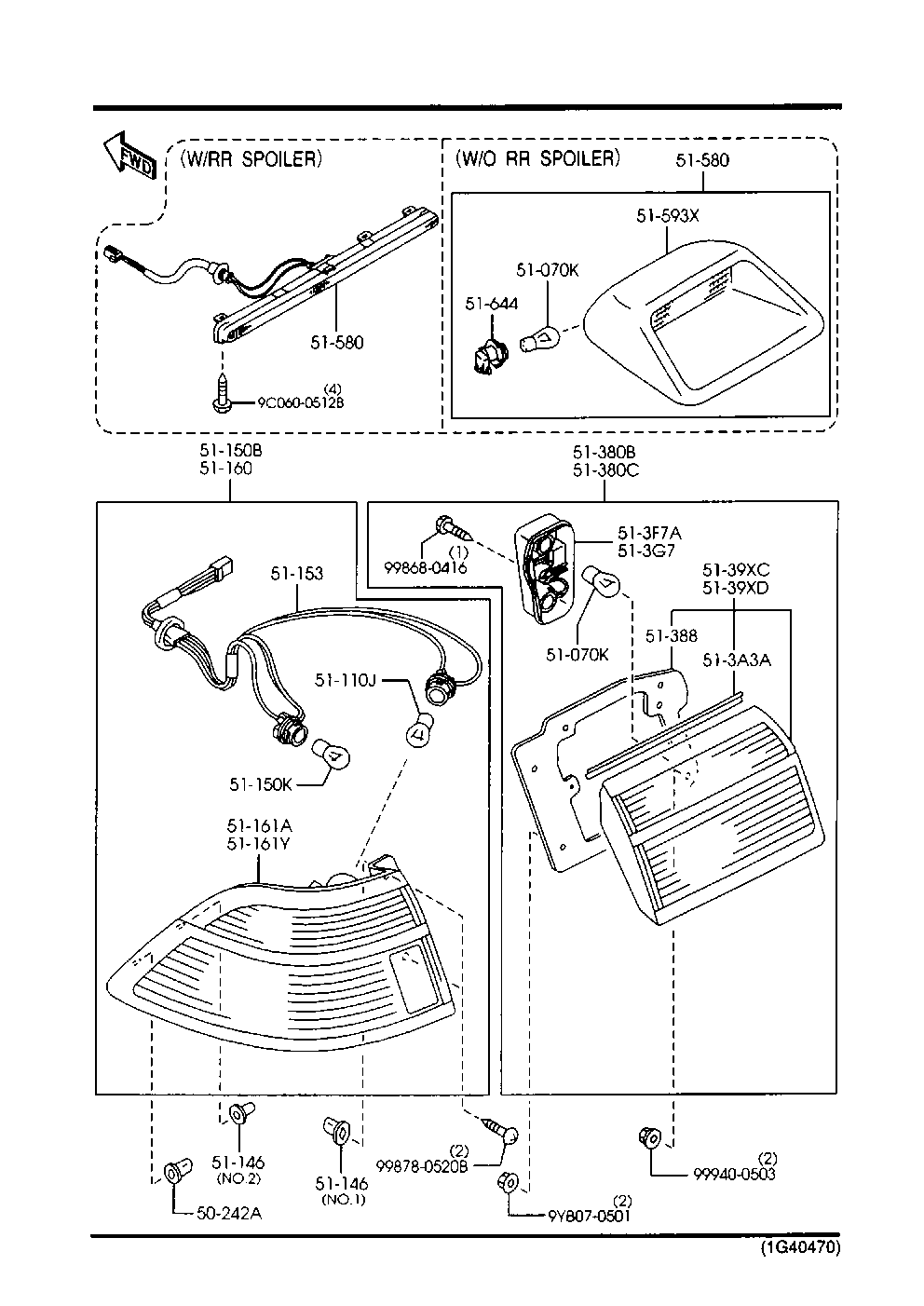 Rear Combination Lamps