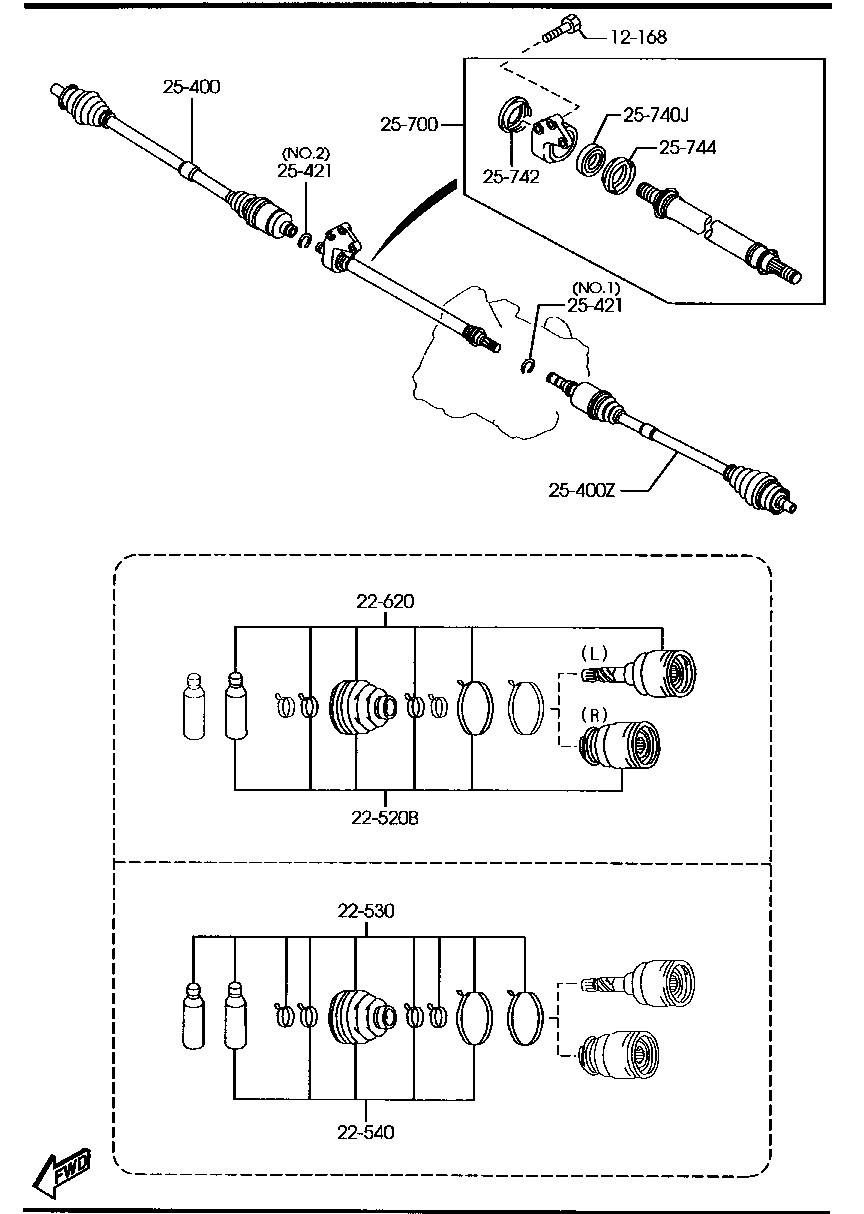 Front Drive Shafts