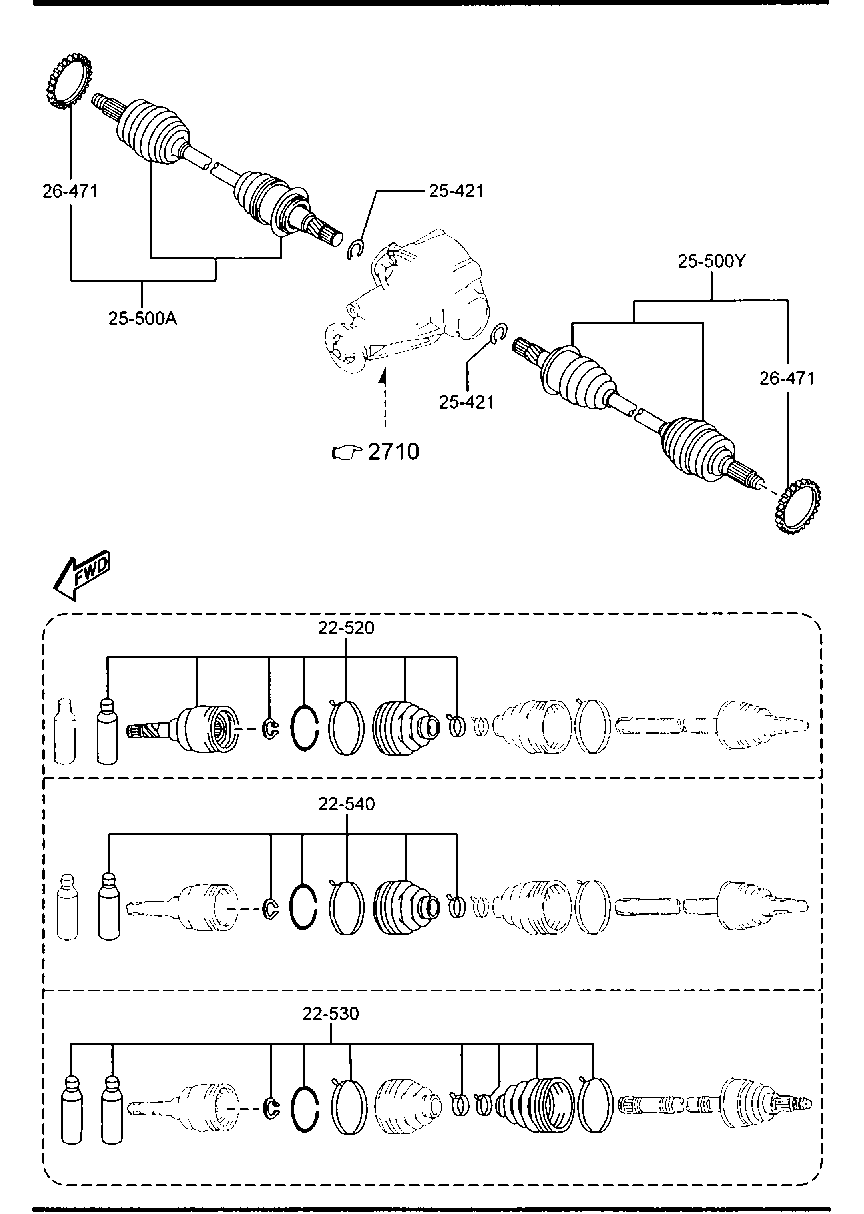 Rear Drive Shaft