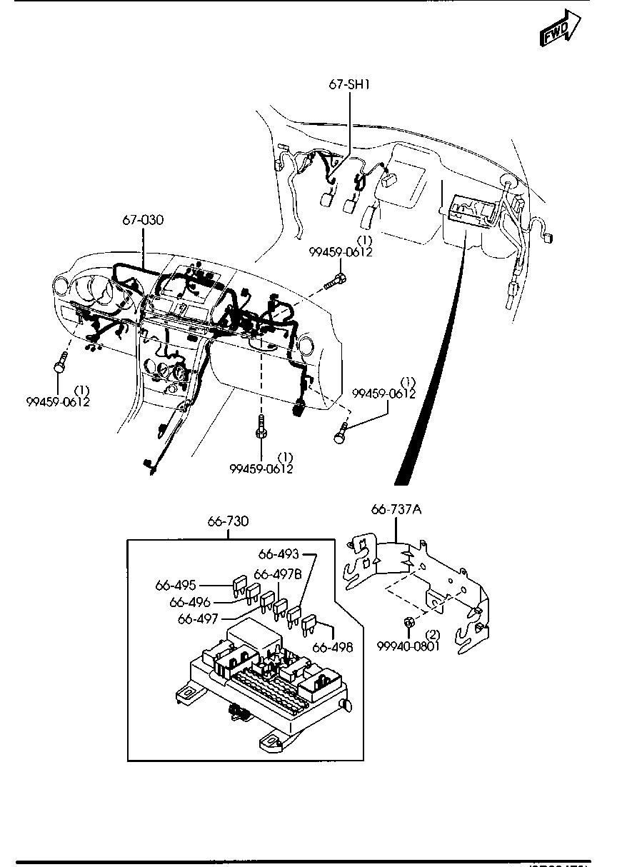 Dashboard Wiring Harnesses