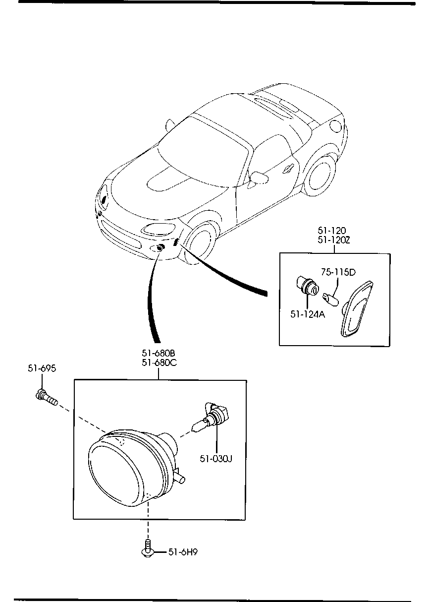 Front Combination Lamps