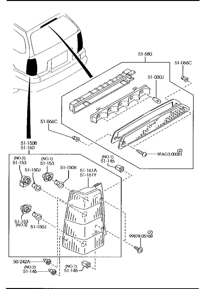 Rear Combination Lamps