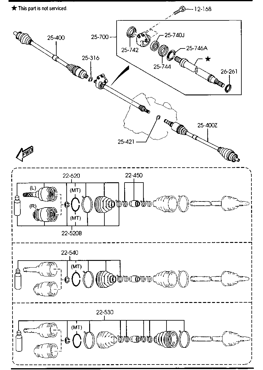 Front Drive Shafts