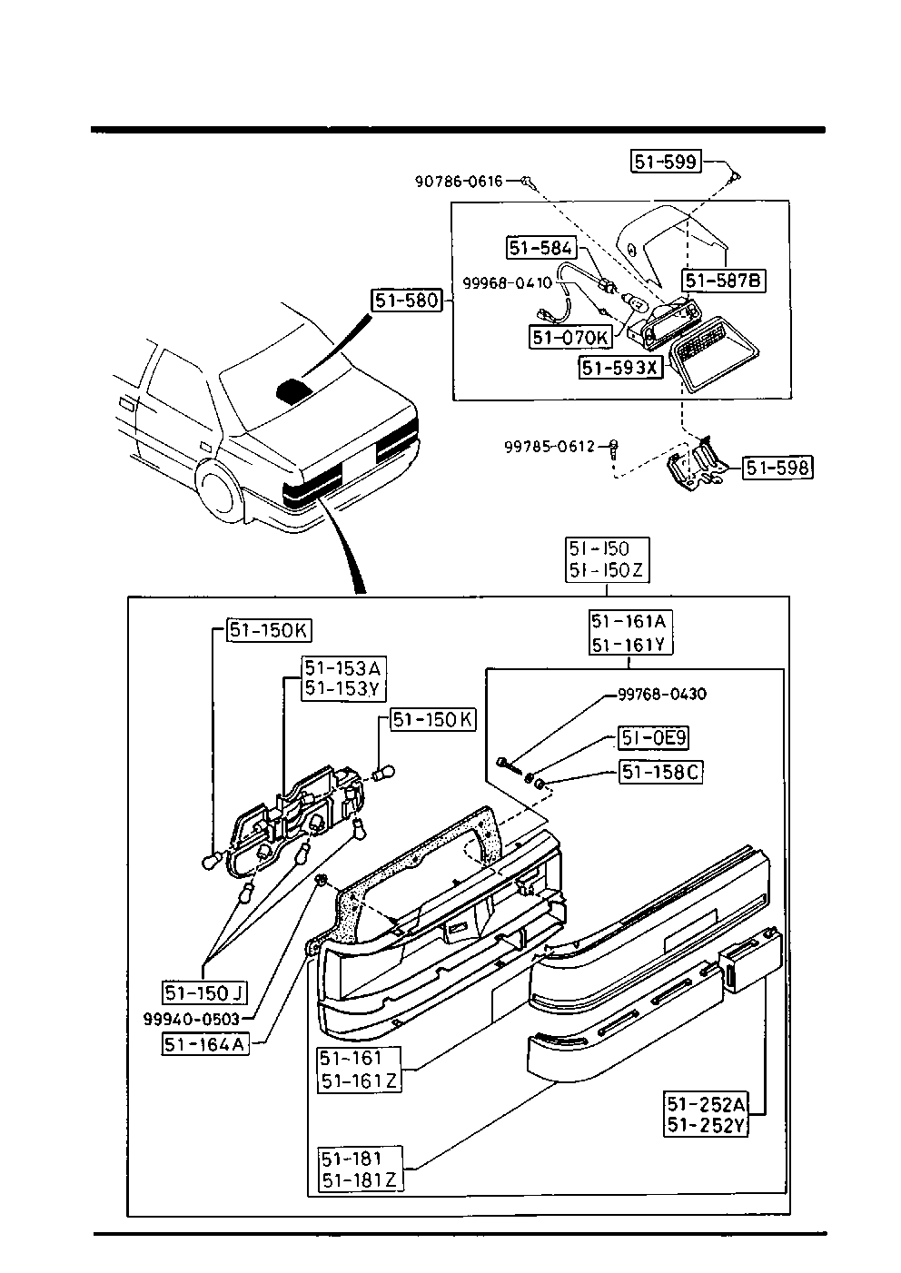 Rear Combination Lamps