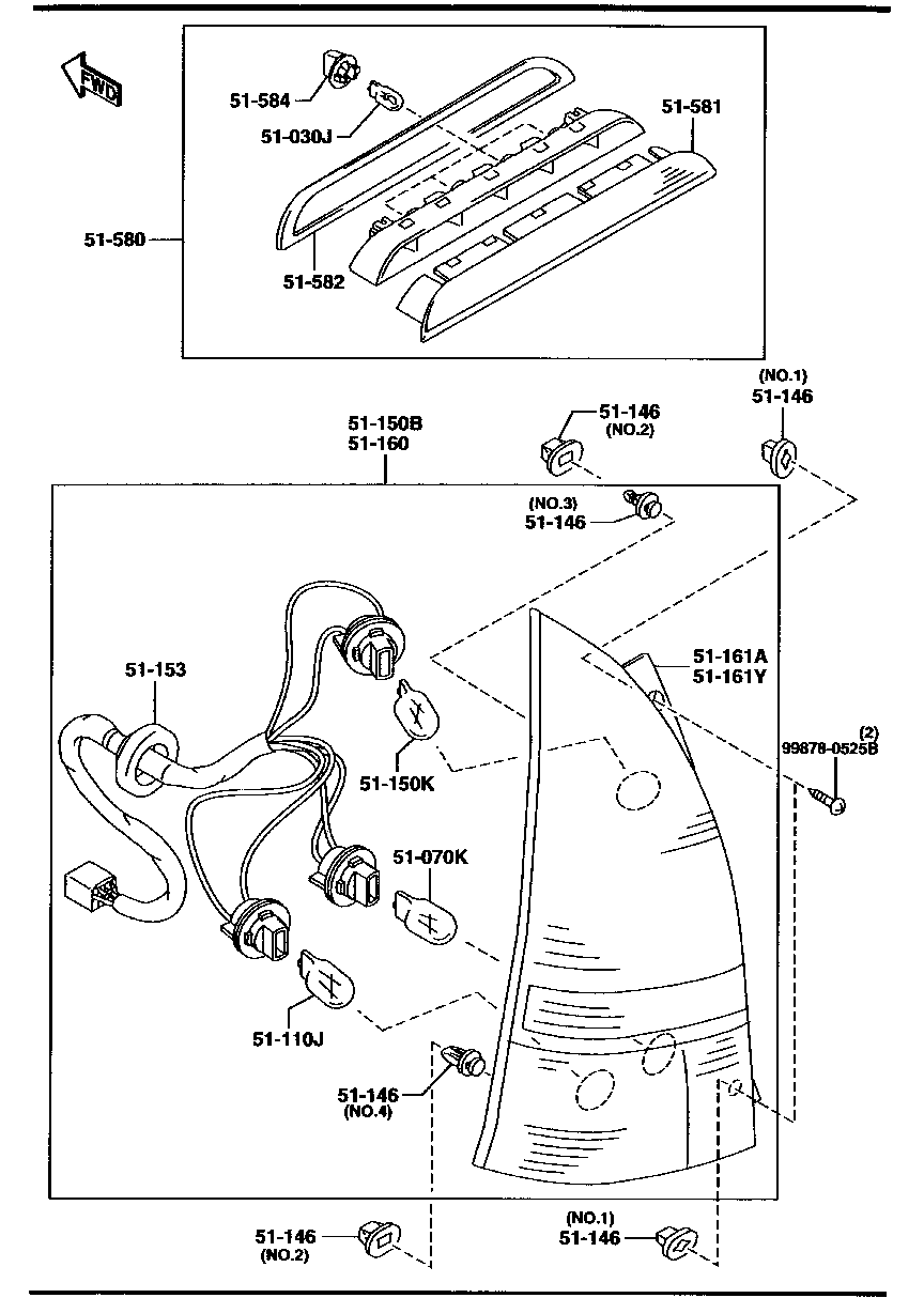 Rear Combination Lamps