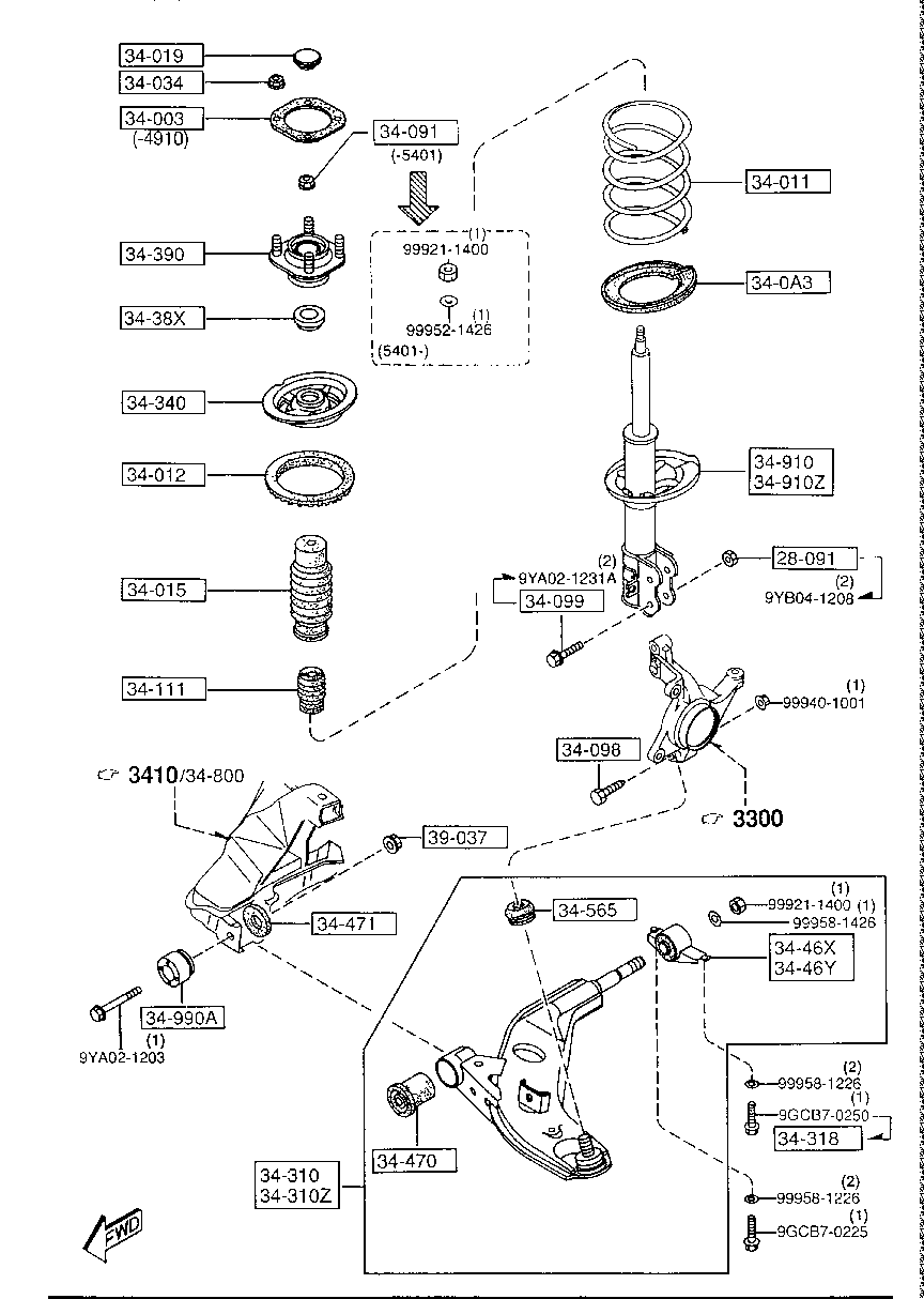 Front Suspension Mechanisms