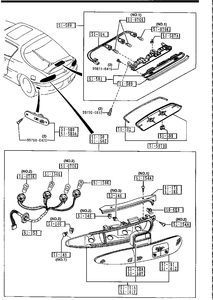 Rear Combination Lamps