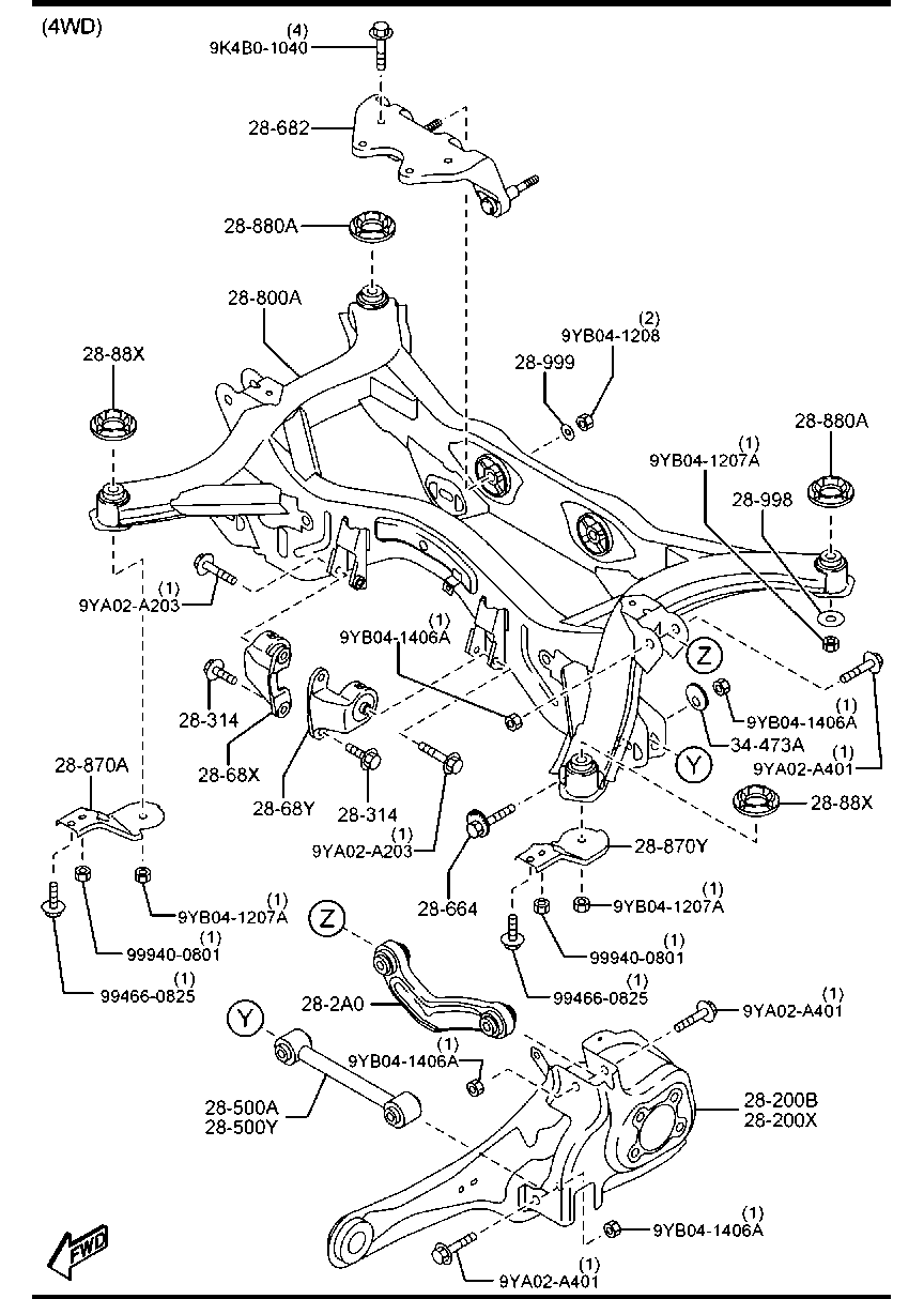 Rear Lower Arms