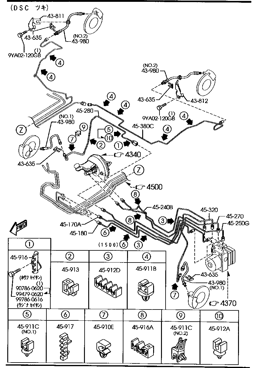Brake Pipings