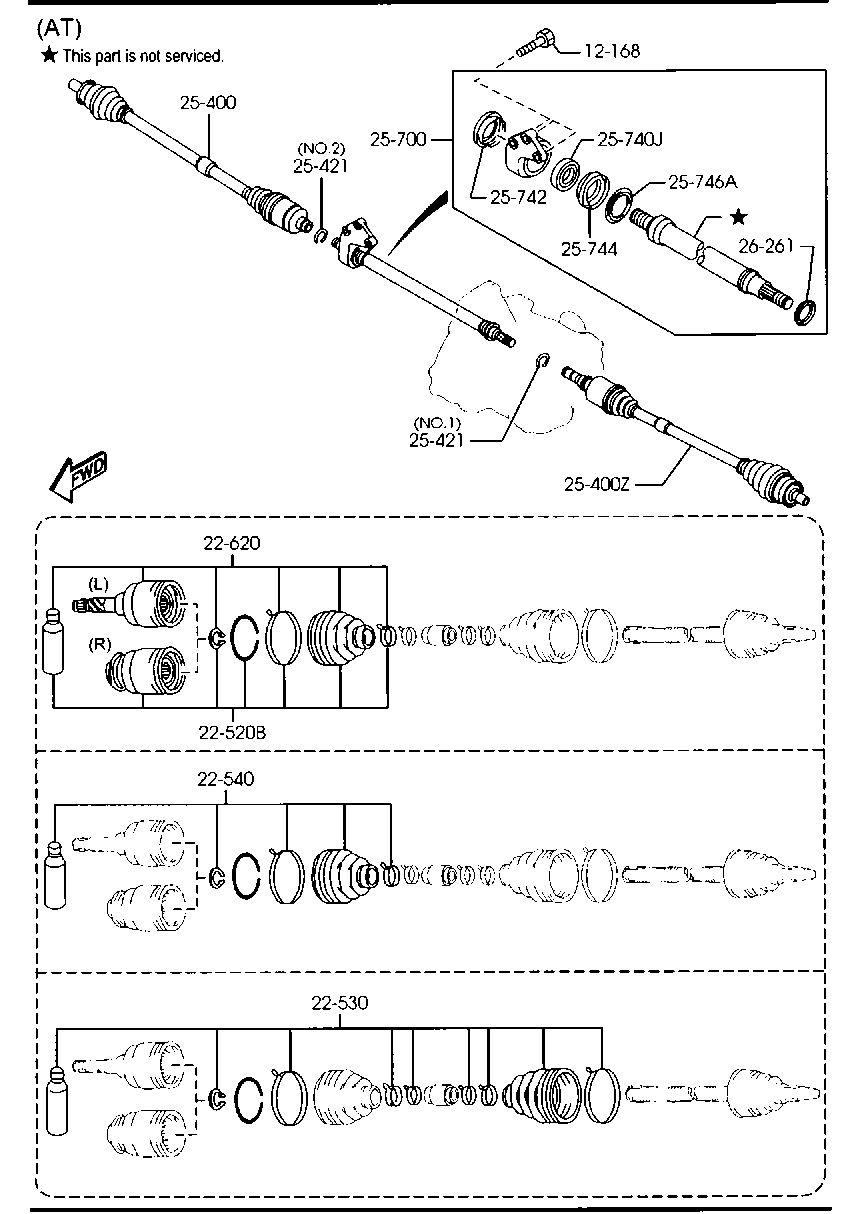 Front Drive Shafts