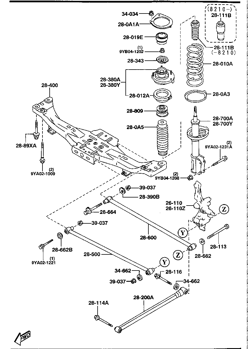 Rear Suspension Mechanisms