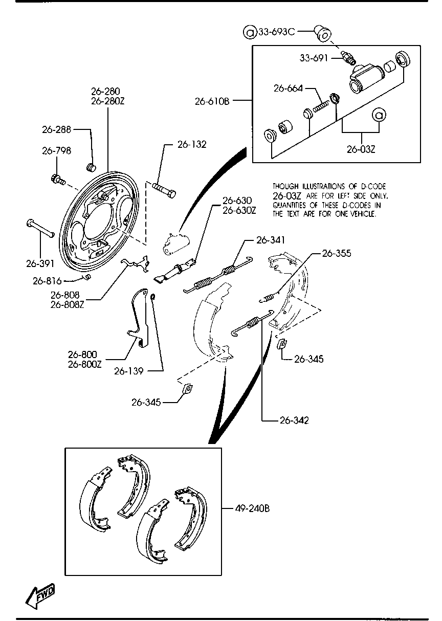 Rear Brake Mechanisms