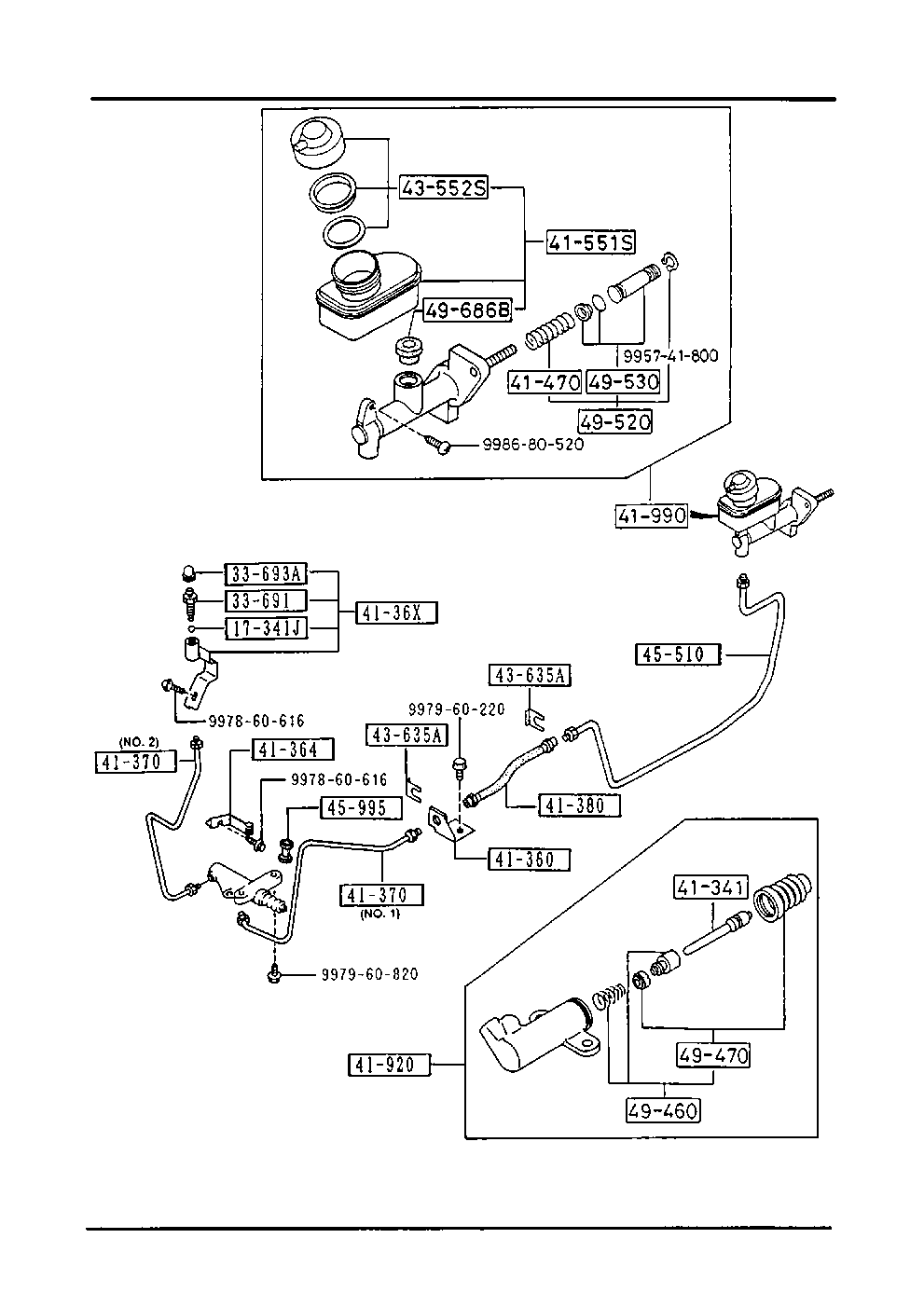 Clutch Release Master Cylinders
