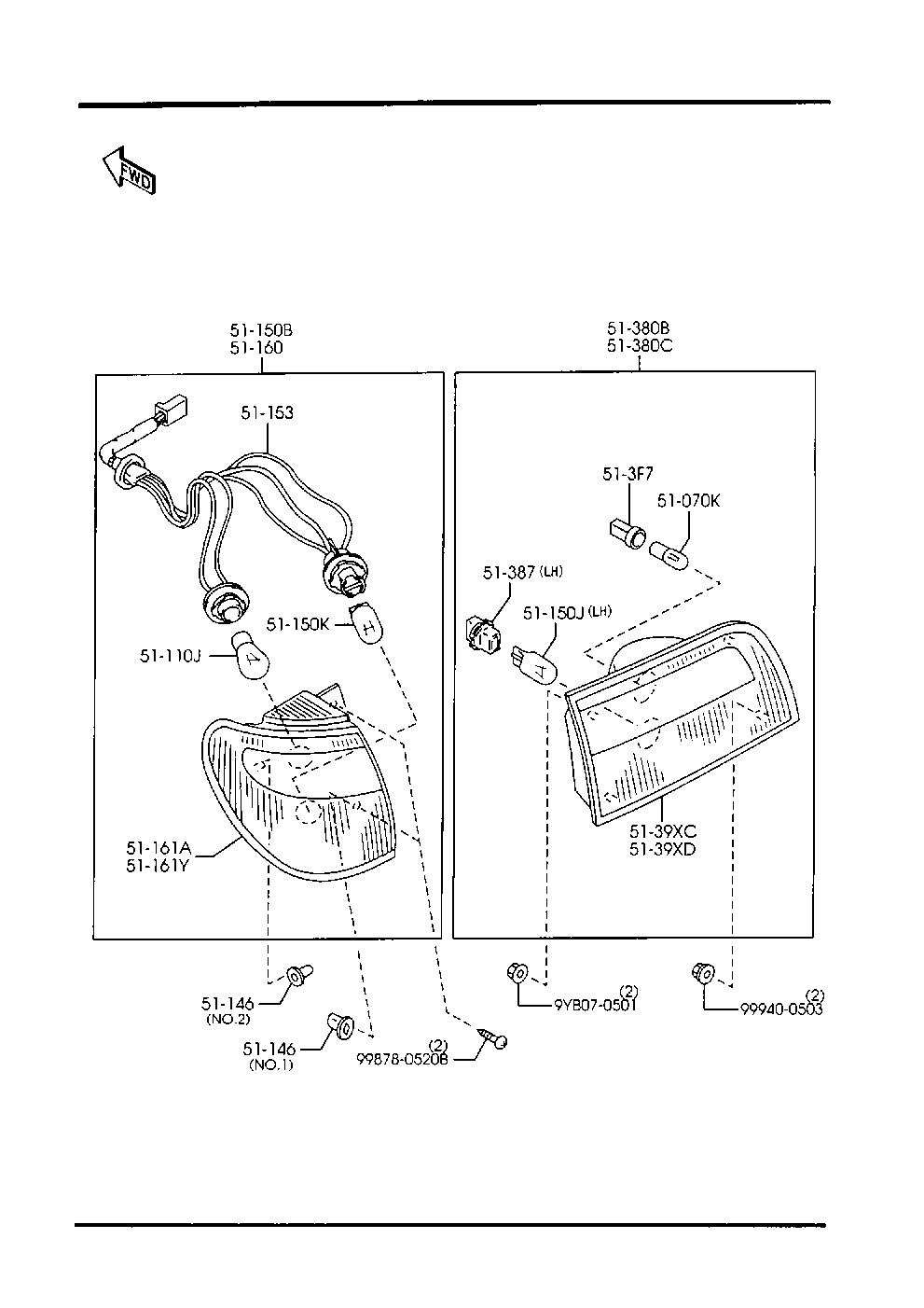 Rear Combination Lamps