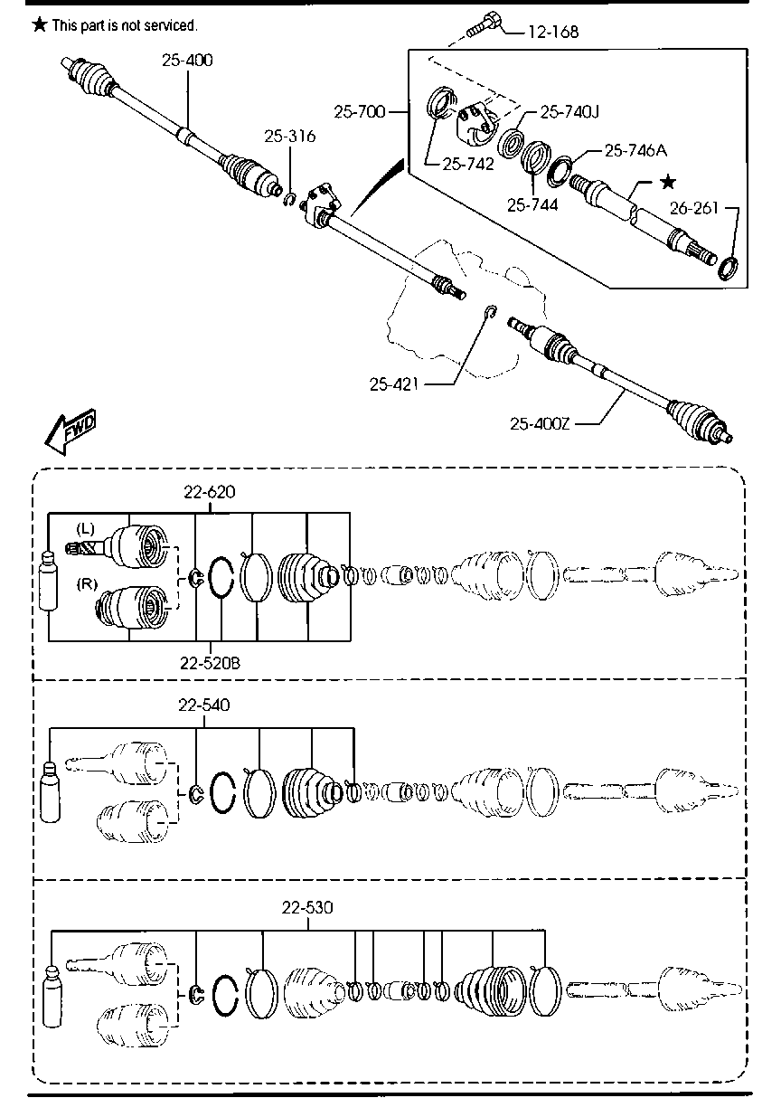 Front Drive Shafts