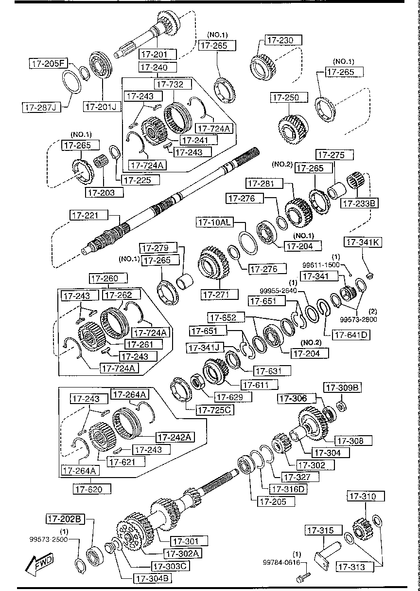 Manual Transmission Gears