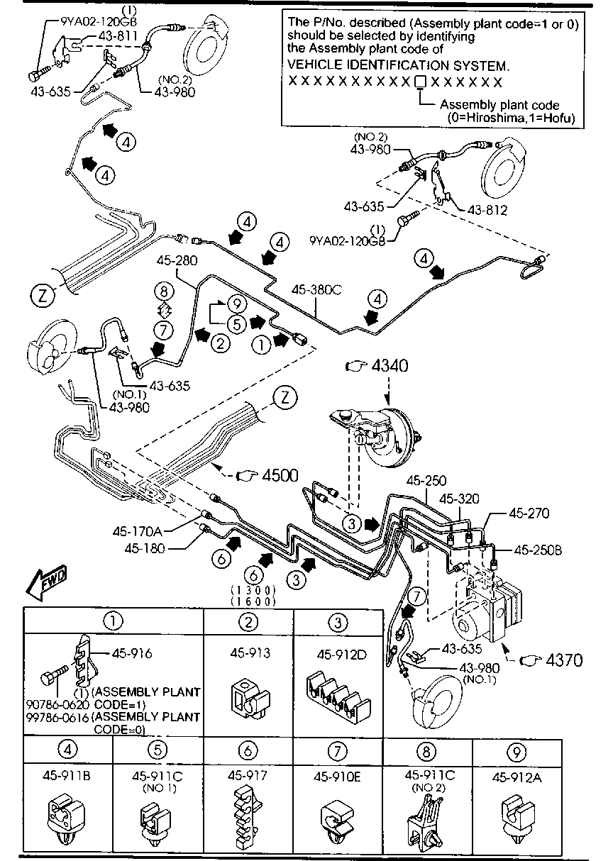 Brake Pipings