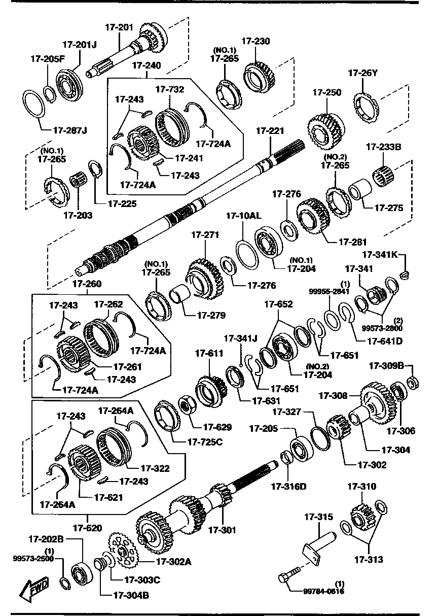 Manual Transmission Gears