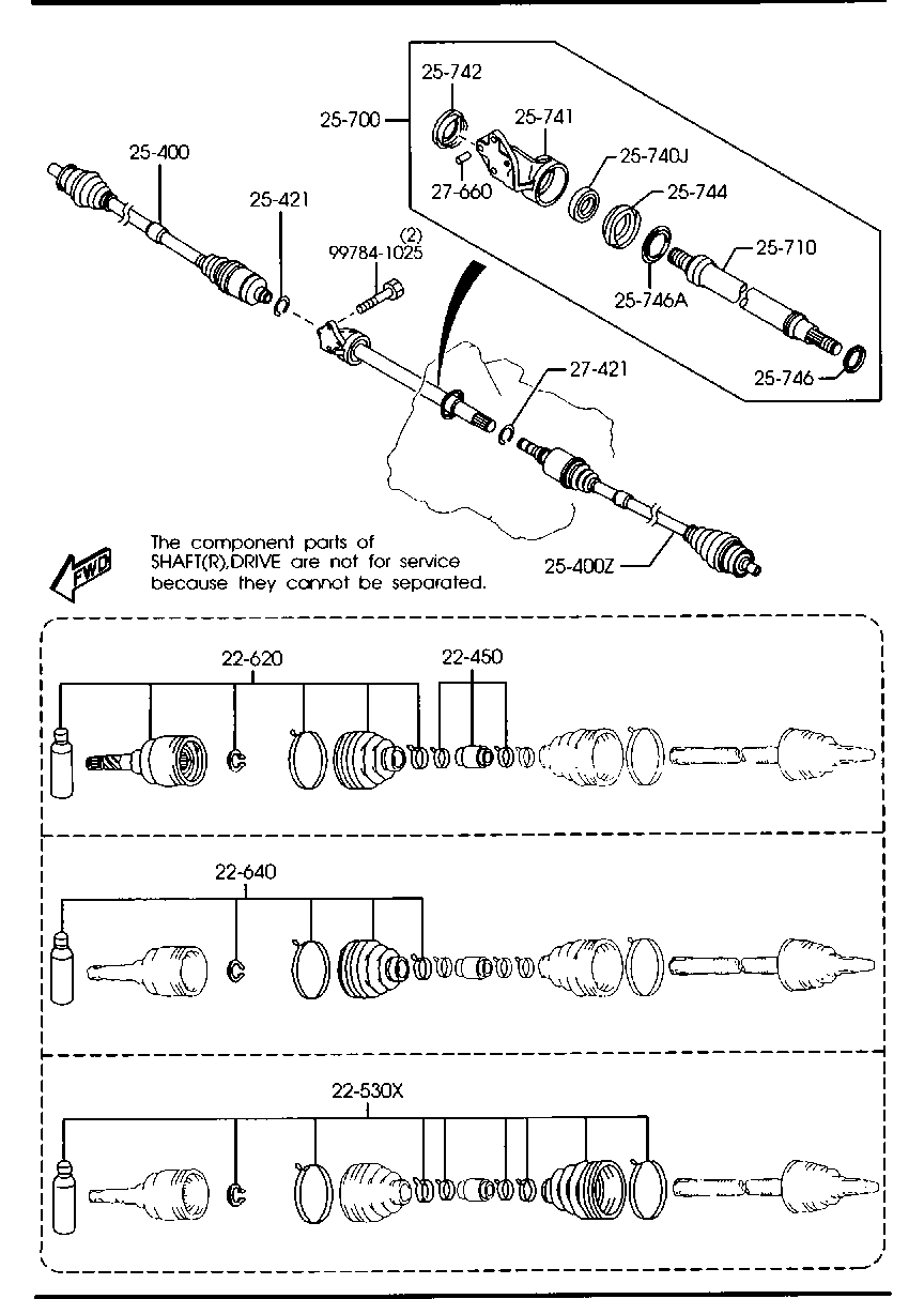Front Drive Shafts