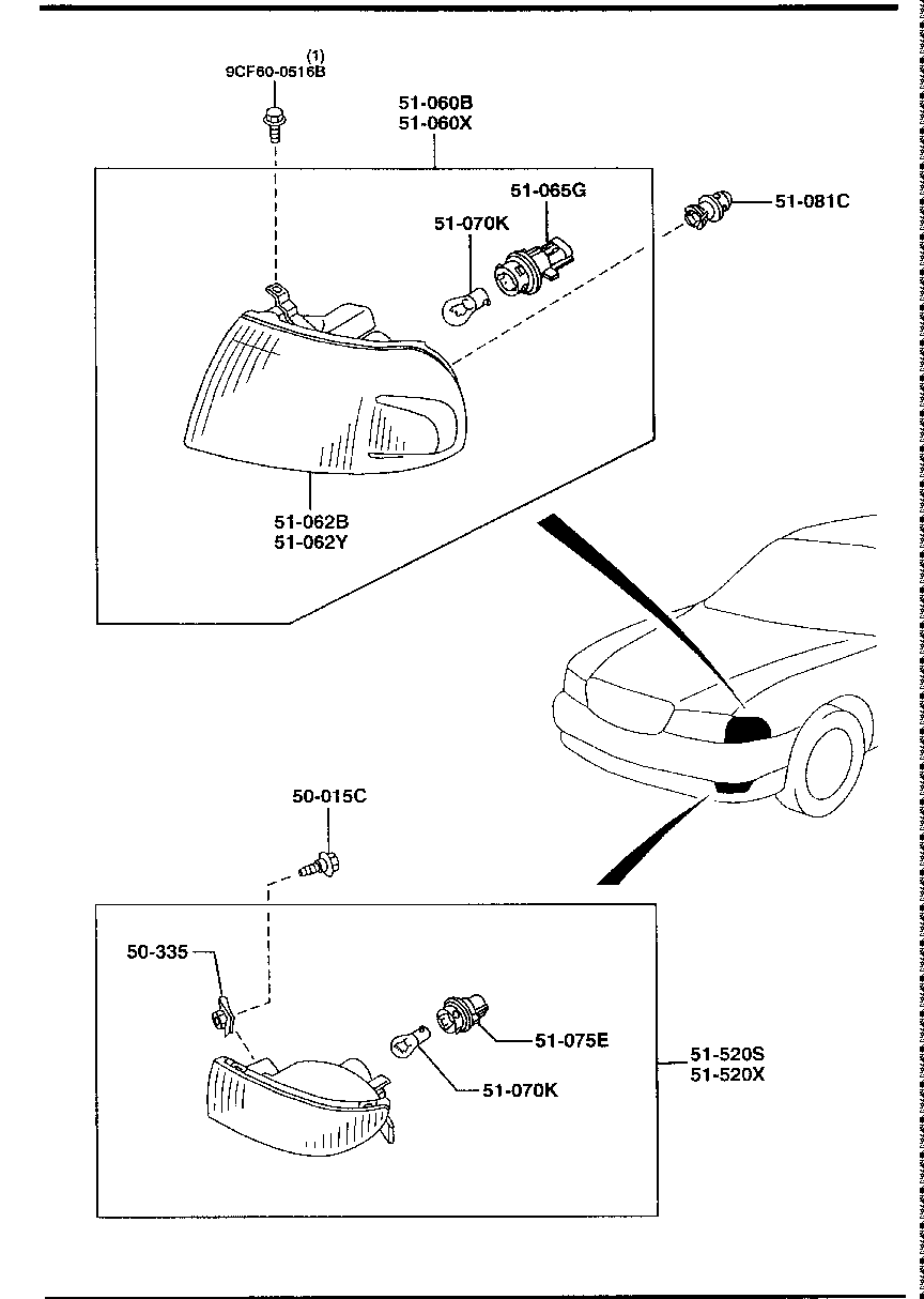 Front Combination Lamps