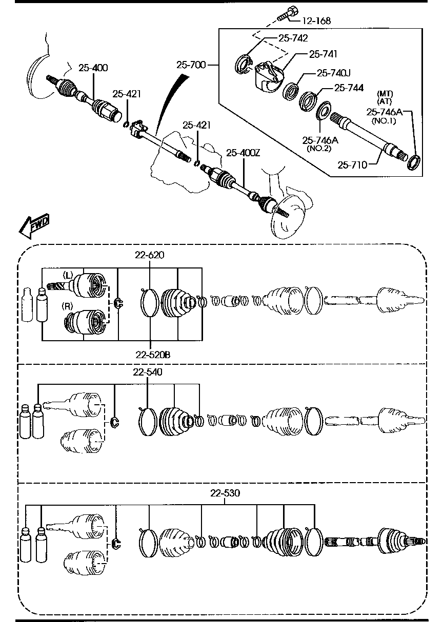Front Drive Shafts