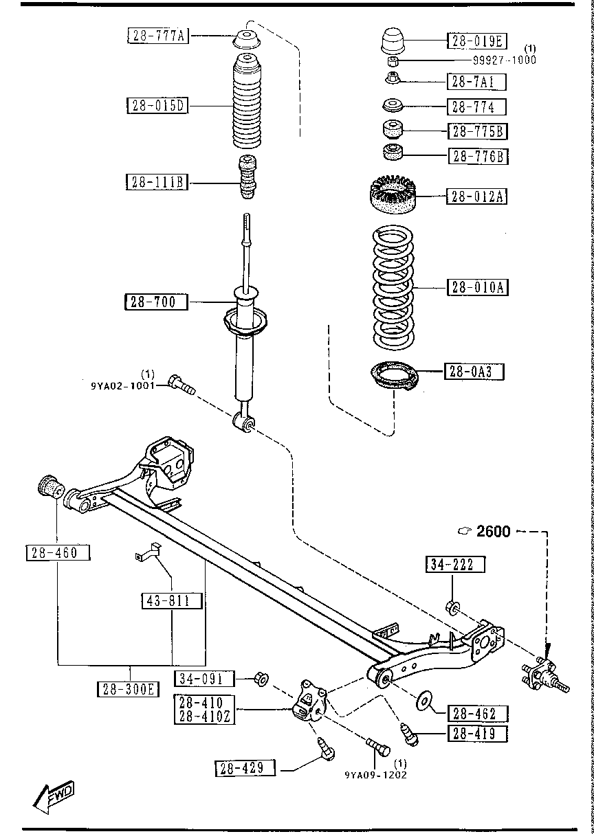 Rear Suspension Mechanisms