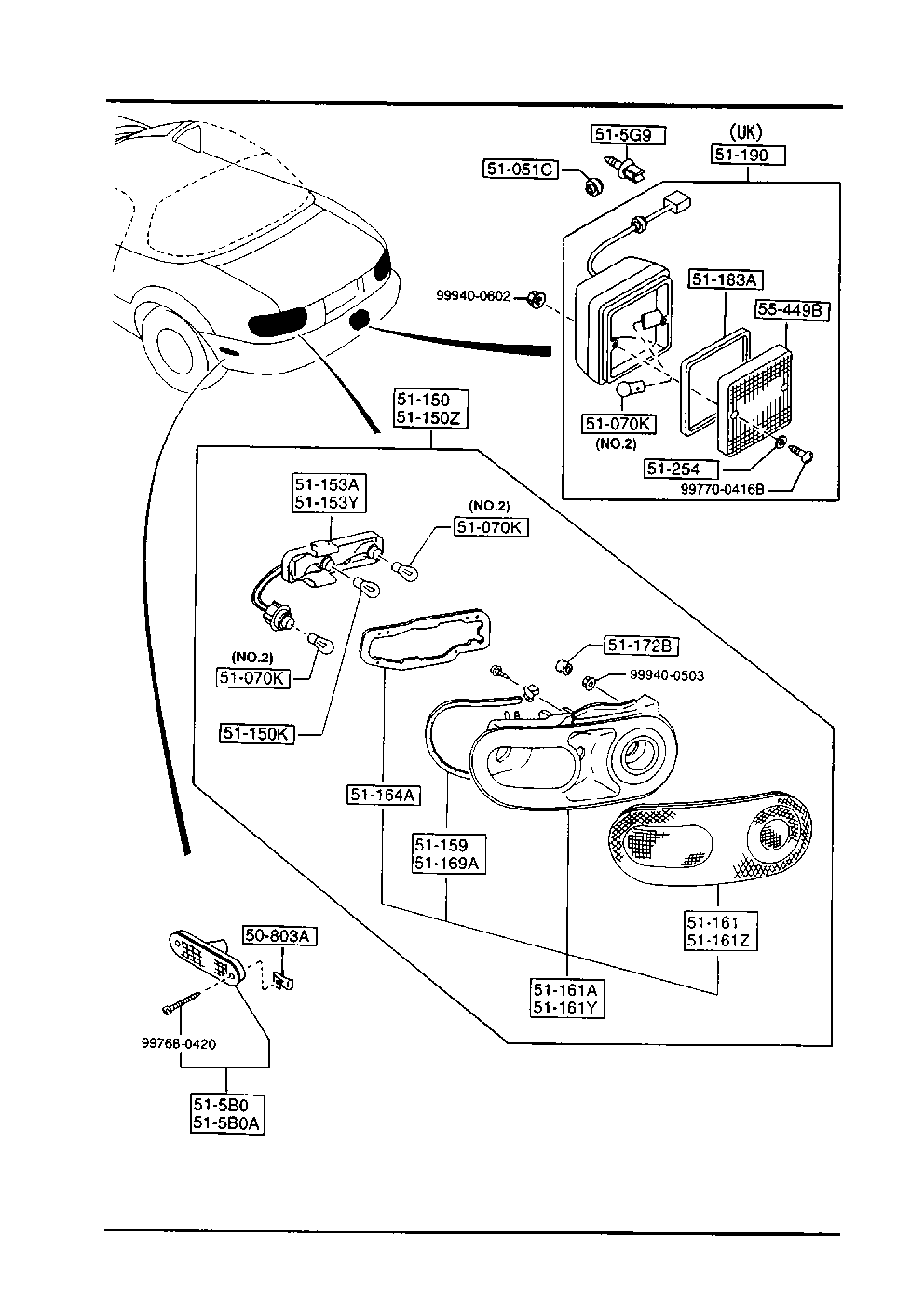 Rear Combination Lamps