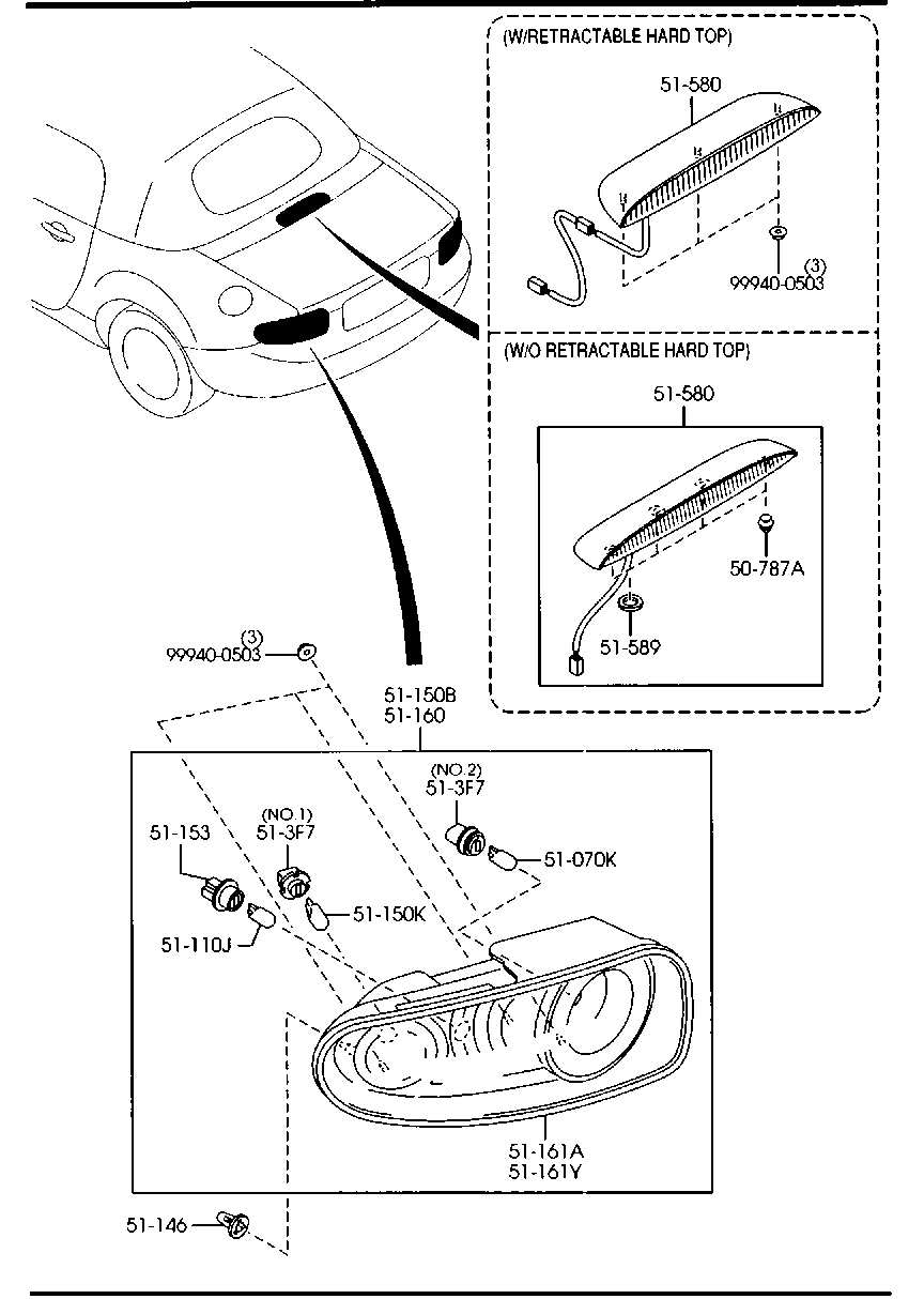 Rear Combination Lamps