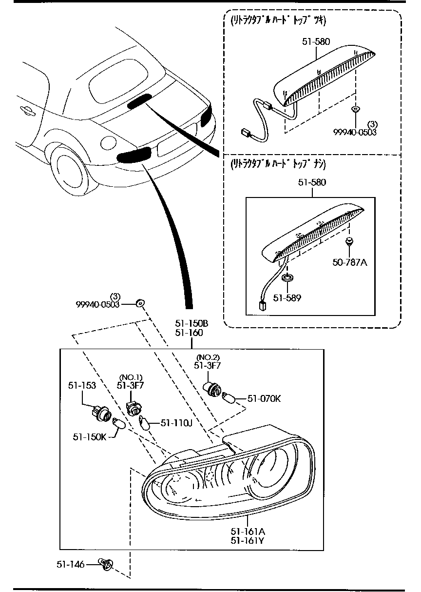 Rear Combination Lamps