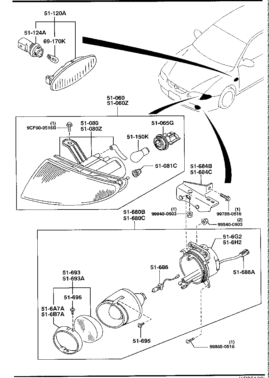 Front Combination Lamps