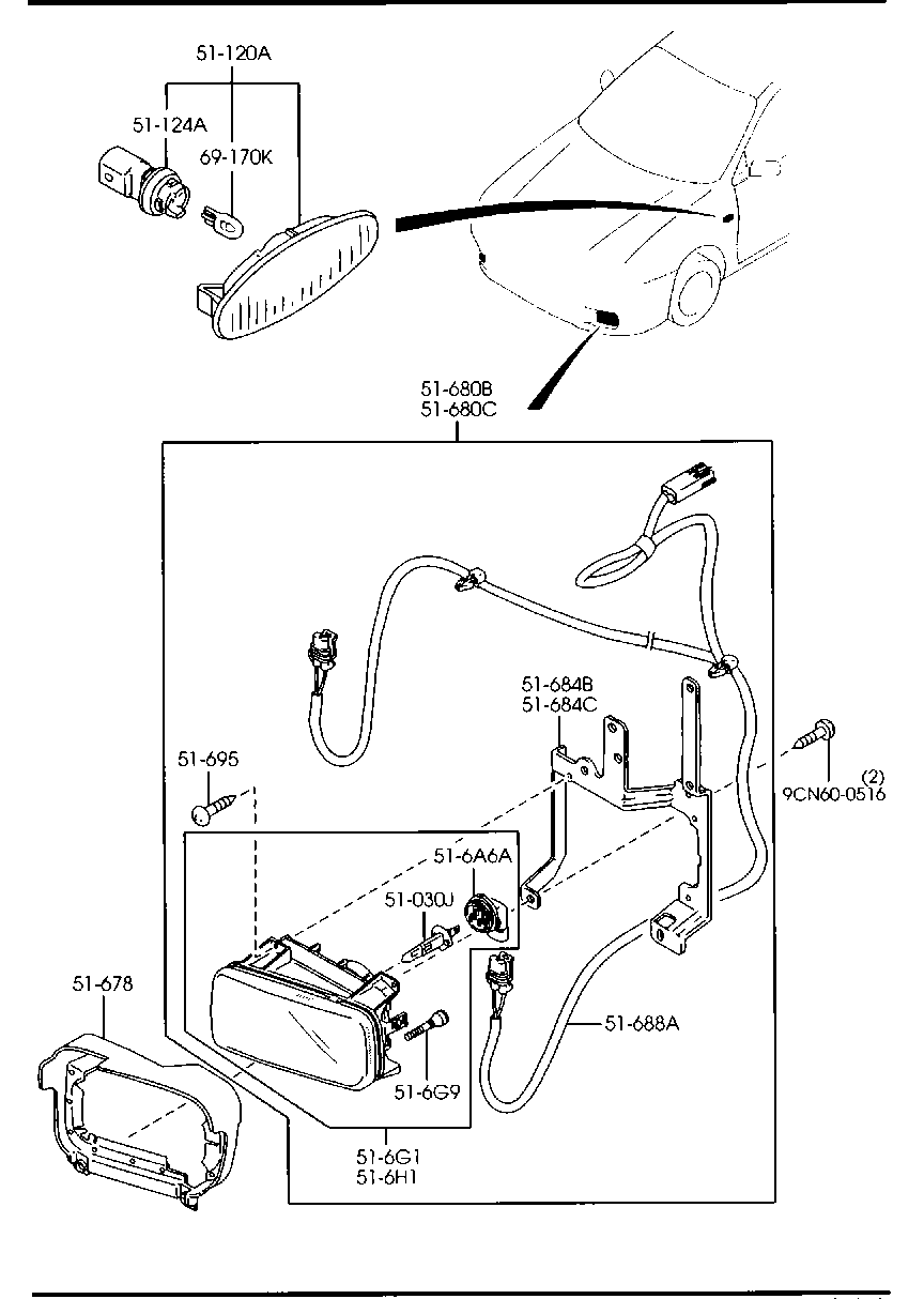 Front Combination Lamps