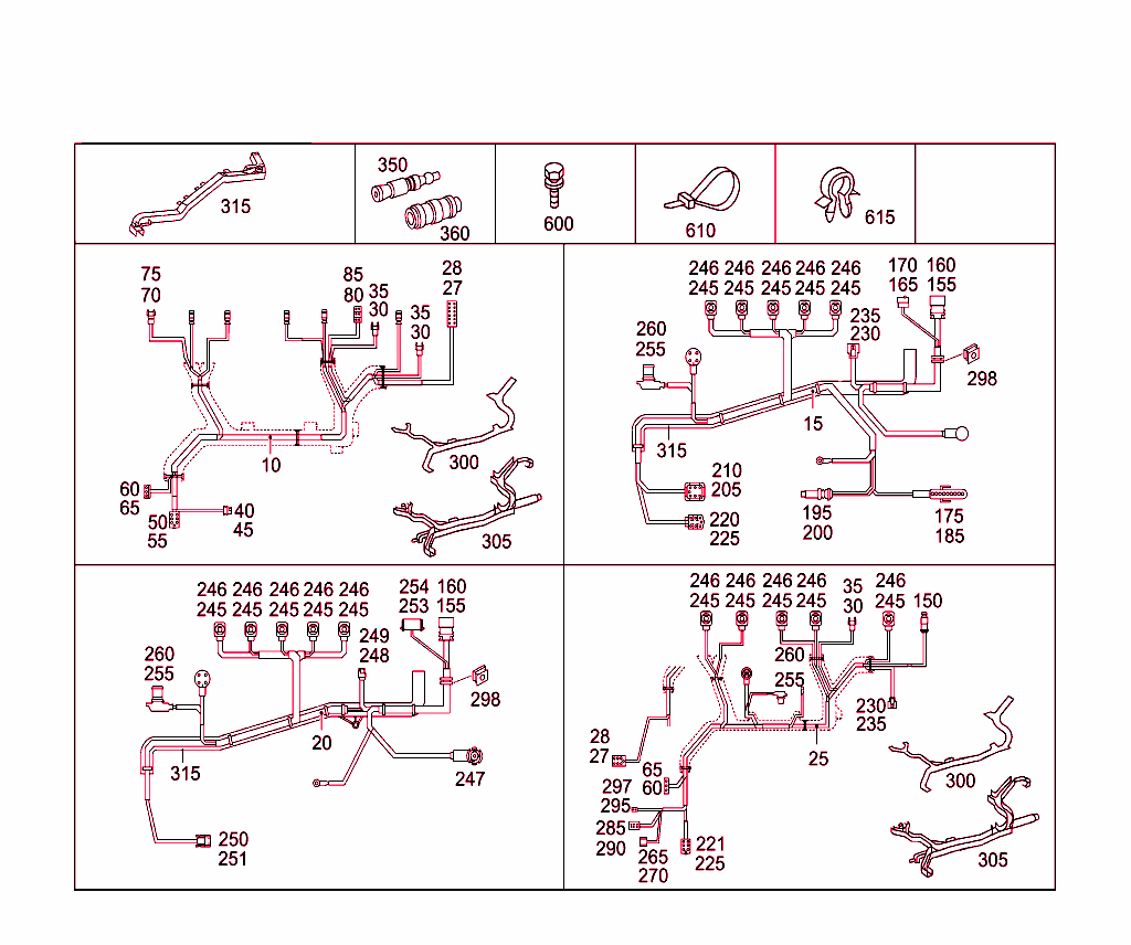 Engine Cable Harness
