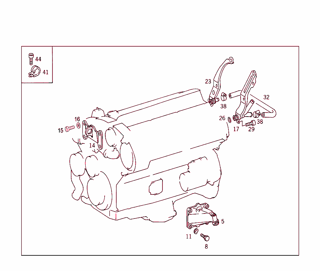 Engine Supports And Attachment Parts