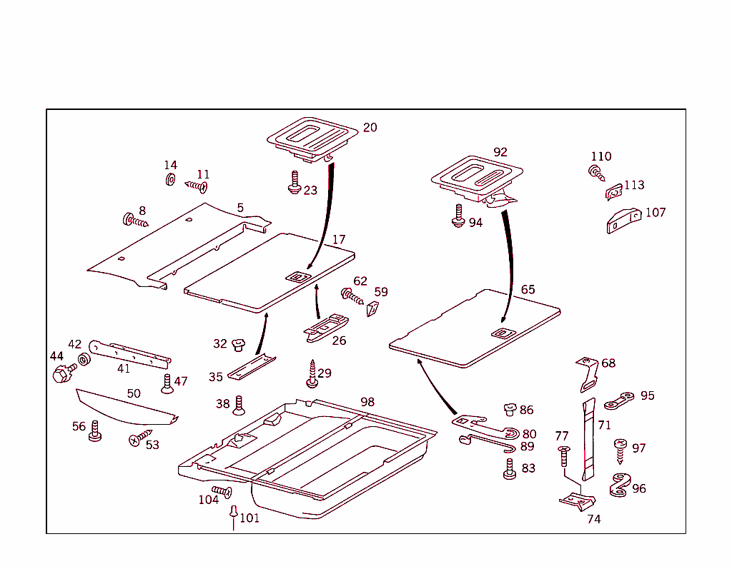 Lining In Loading Compartment